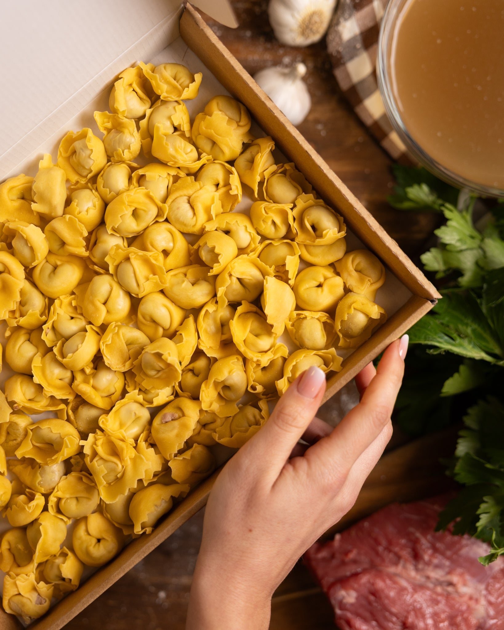 Box Agnolini Mantovani + Brodo – Per 2/4 persone