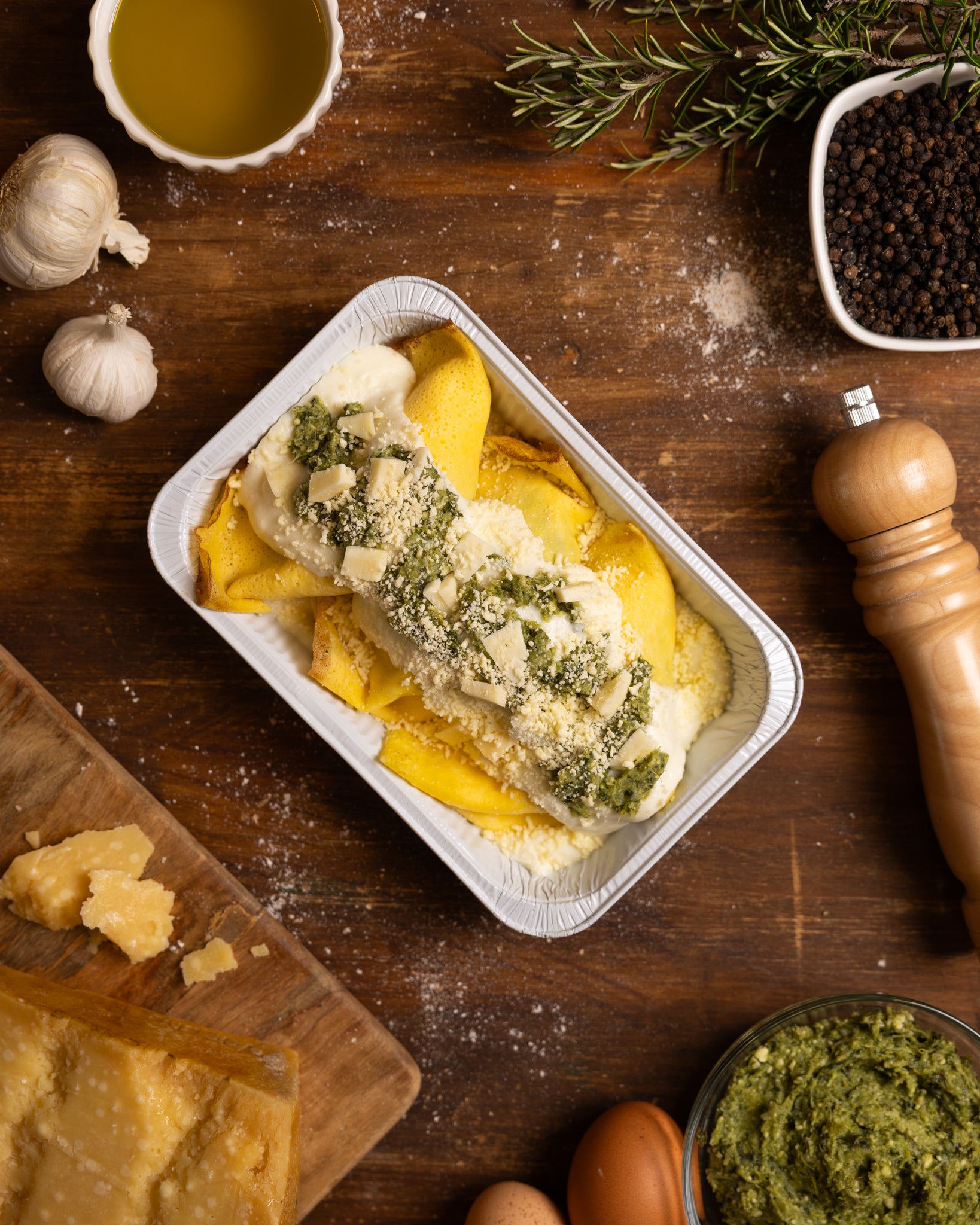 Crespelle con Broccoletto di Custoza e Monteveronese - 600 g