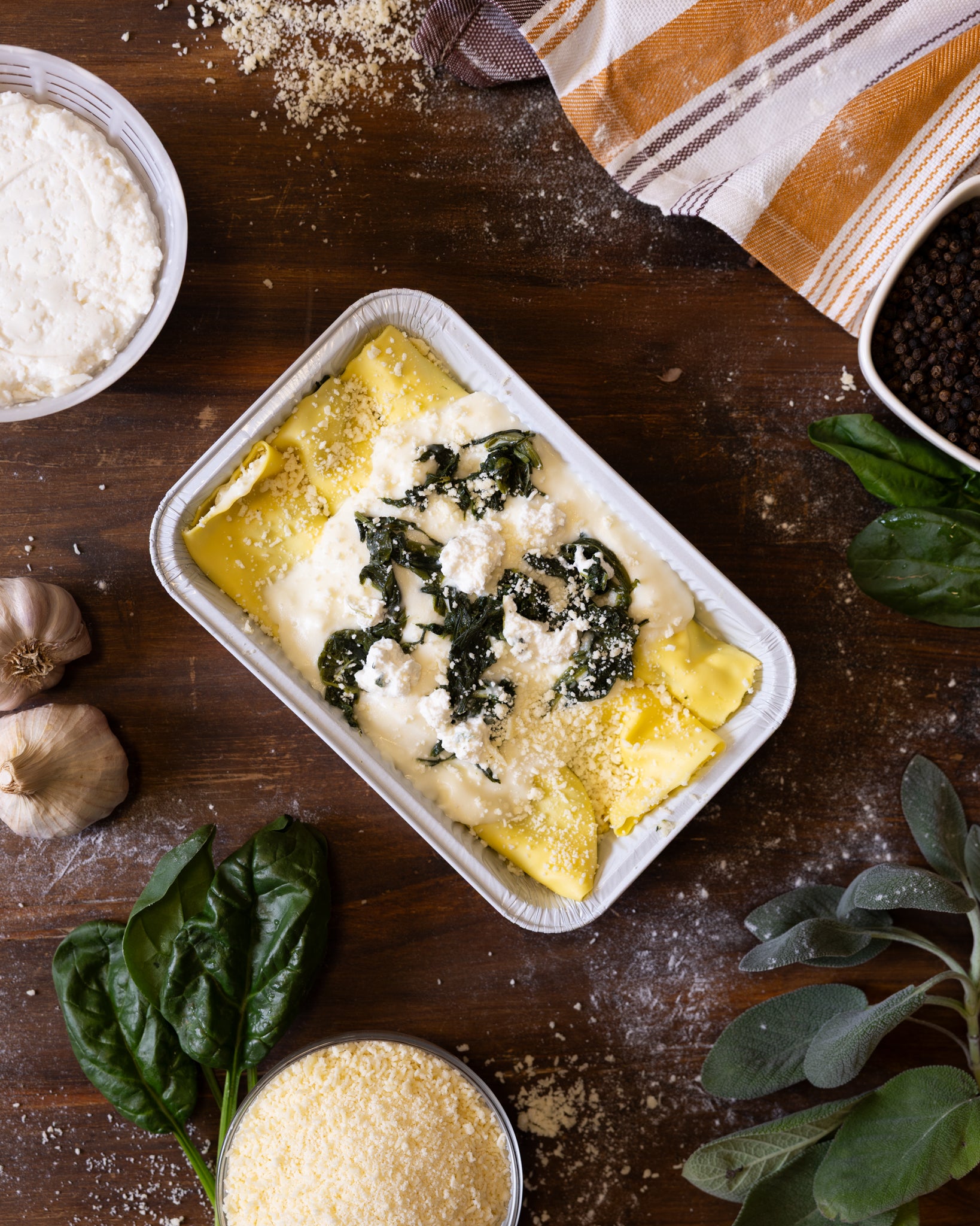 Cannelloni ricotta e spinaci - 600 g