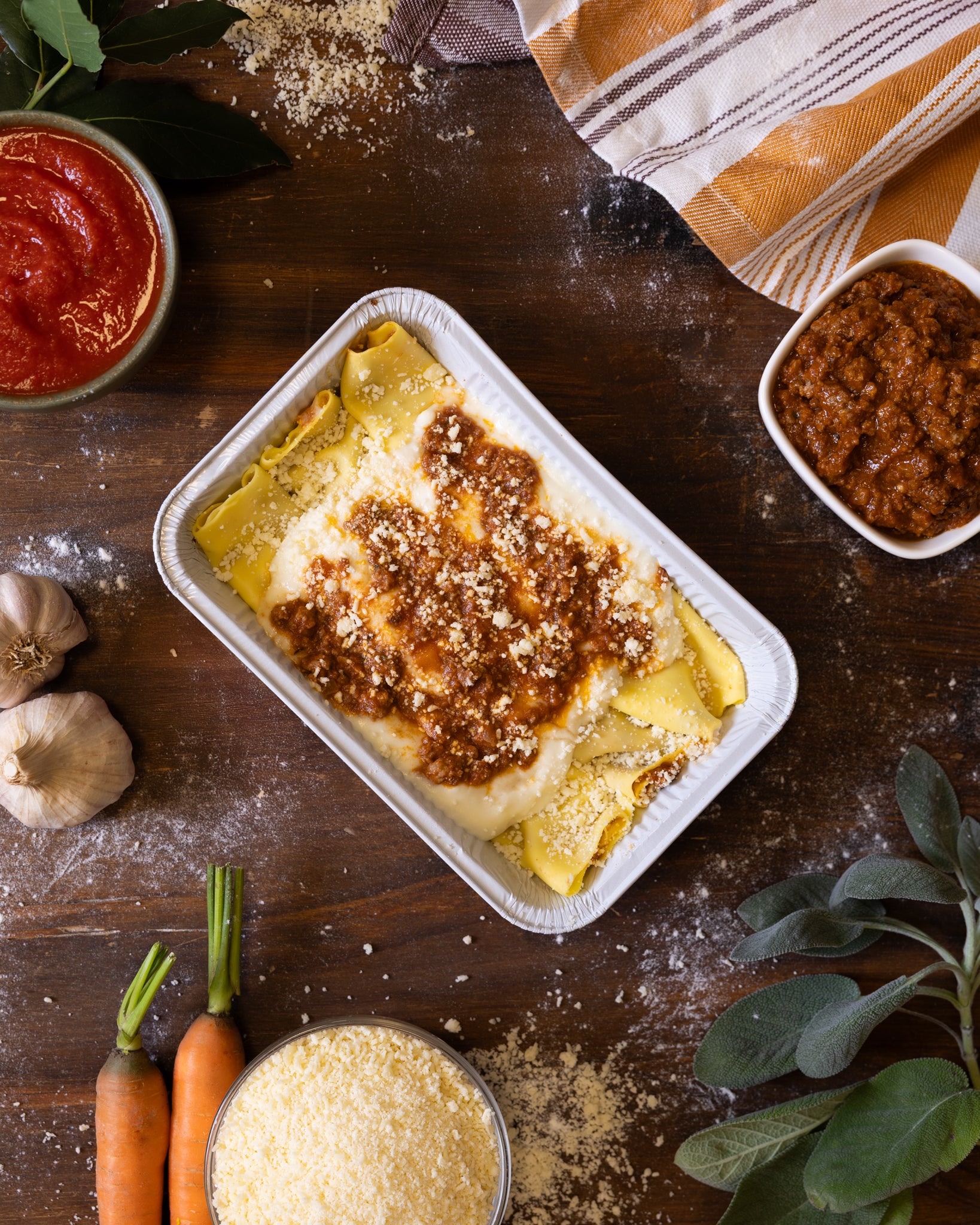 Cannelloni con ragù di carne - 600 g