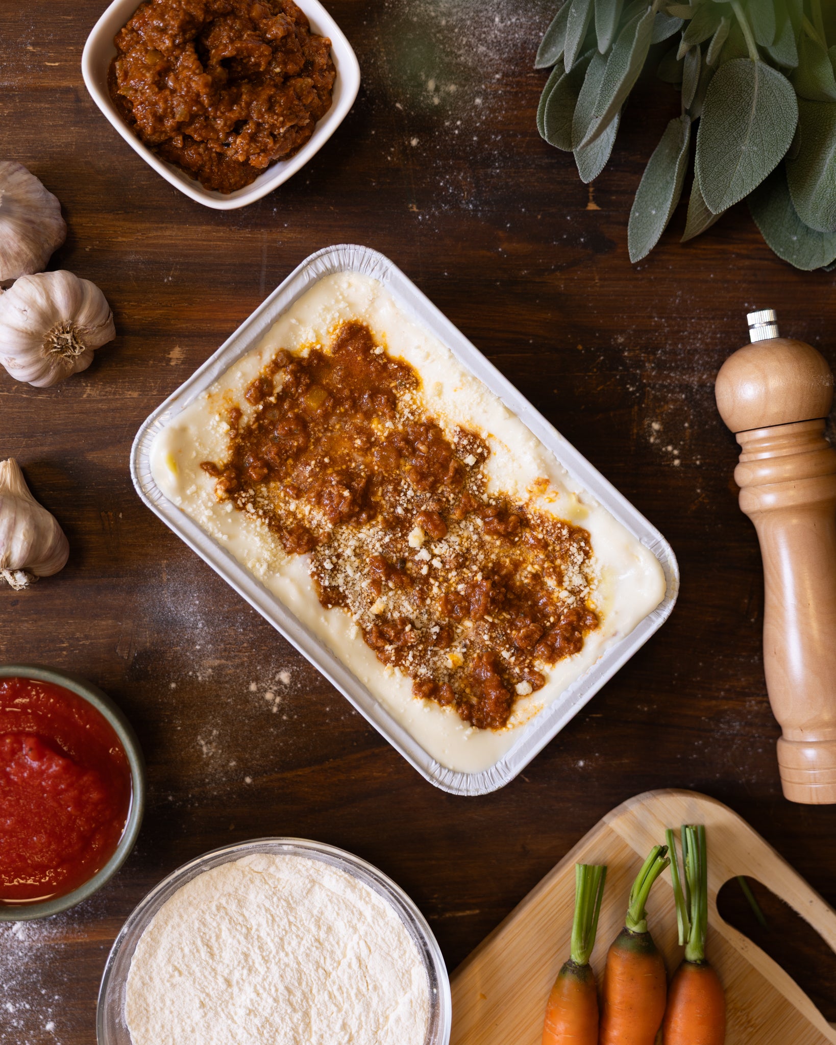 Lasagne con Ragù di Carne – 600 g