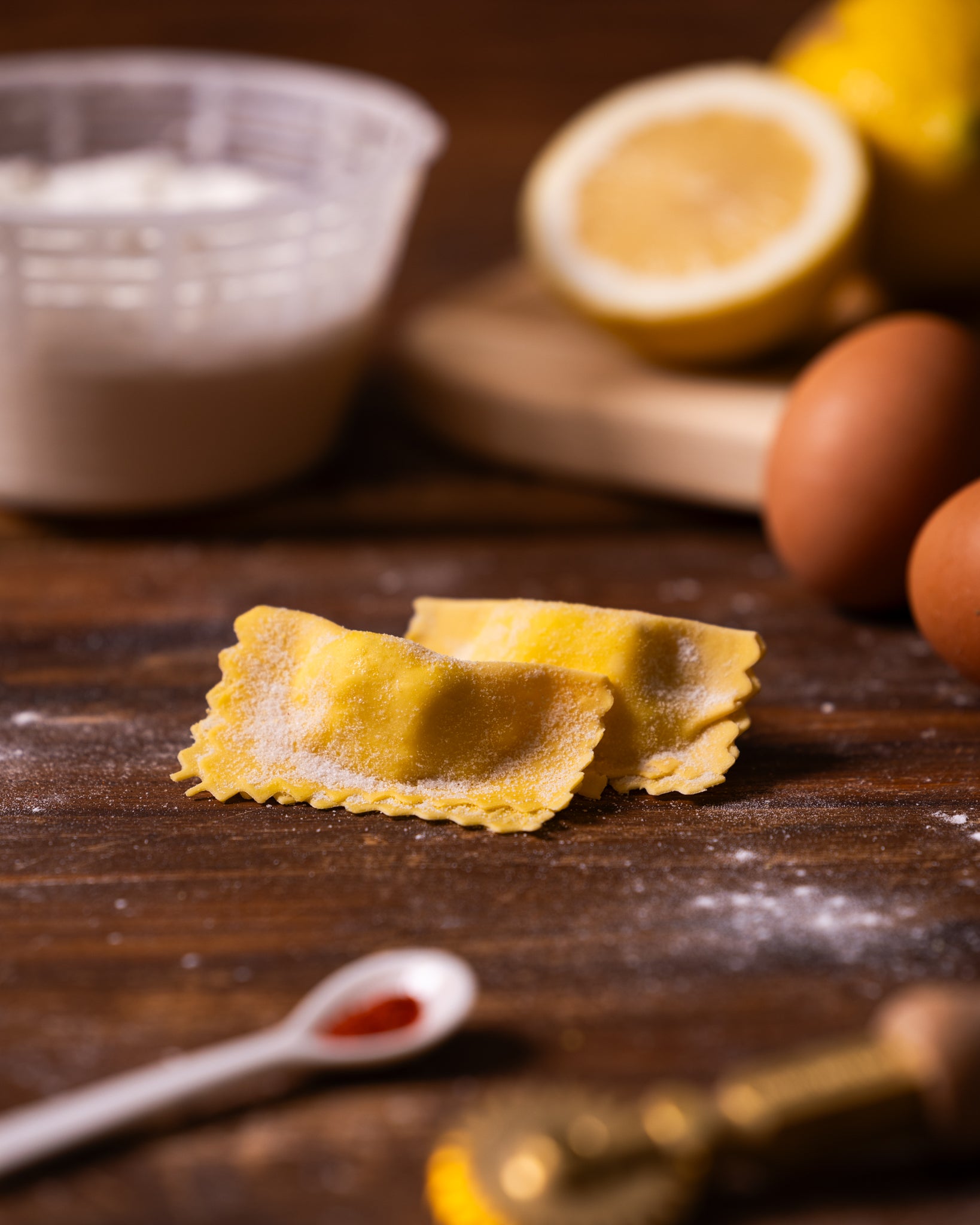 Tortelli con Limone e Zafferano - 500 g